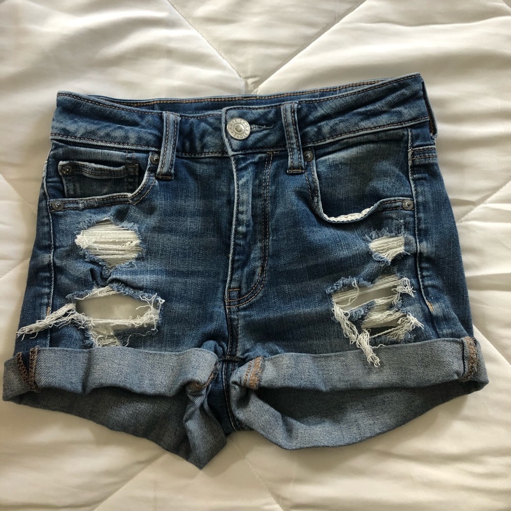American Eagle High-Rise Short Shorts
